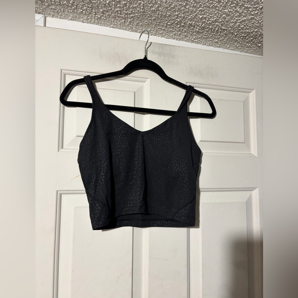 Lululemon Align Tank Top-Jewel Emboss Black - Picture 2 of 5